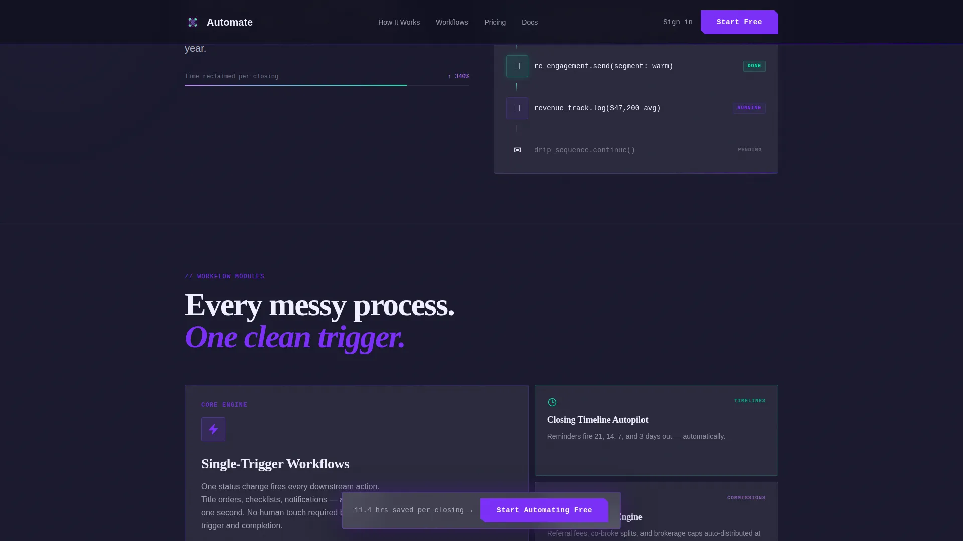 Real Estate Software Professional Website Template