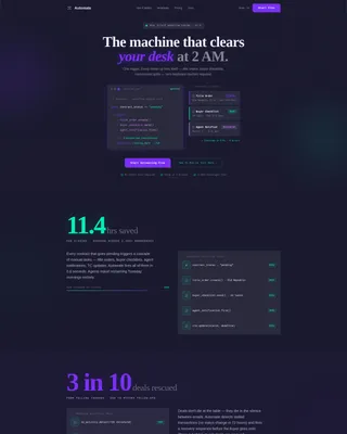Real Estate Software Professional Website Template