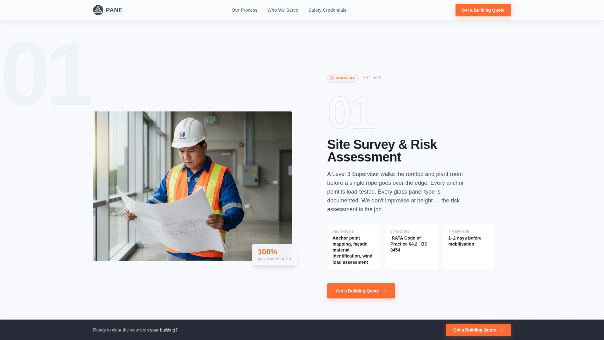 Professional Windowcleaning | Free Website Template | Rocket