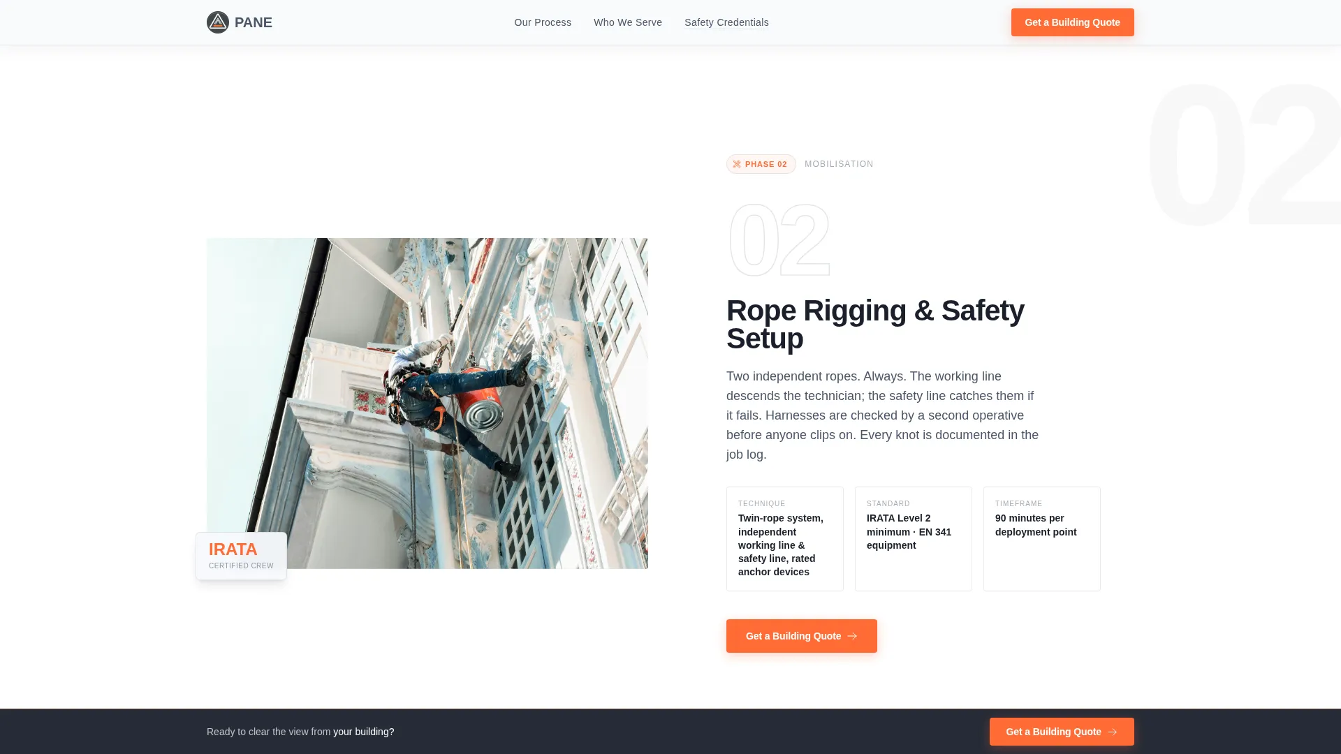 Professional Windowcleaning | Free Website Template | Rocket