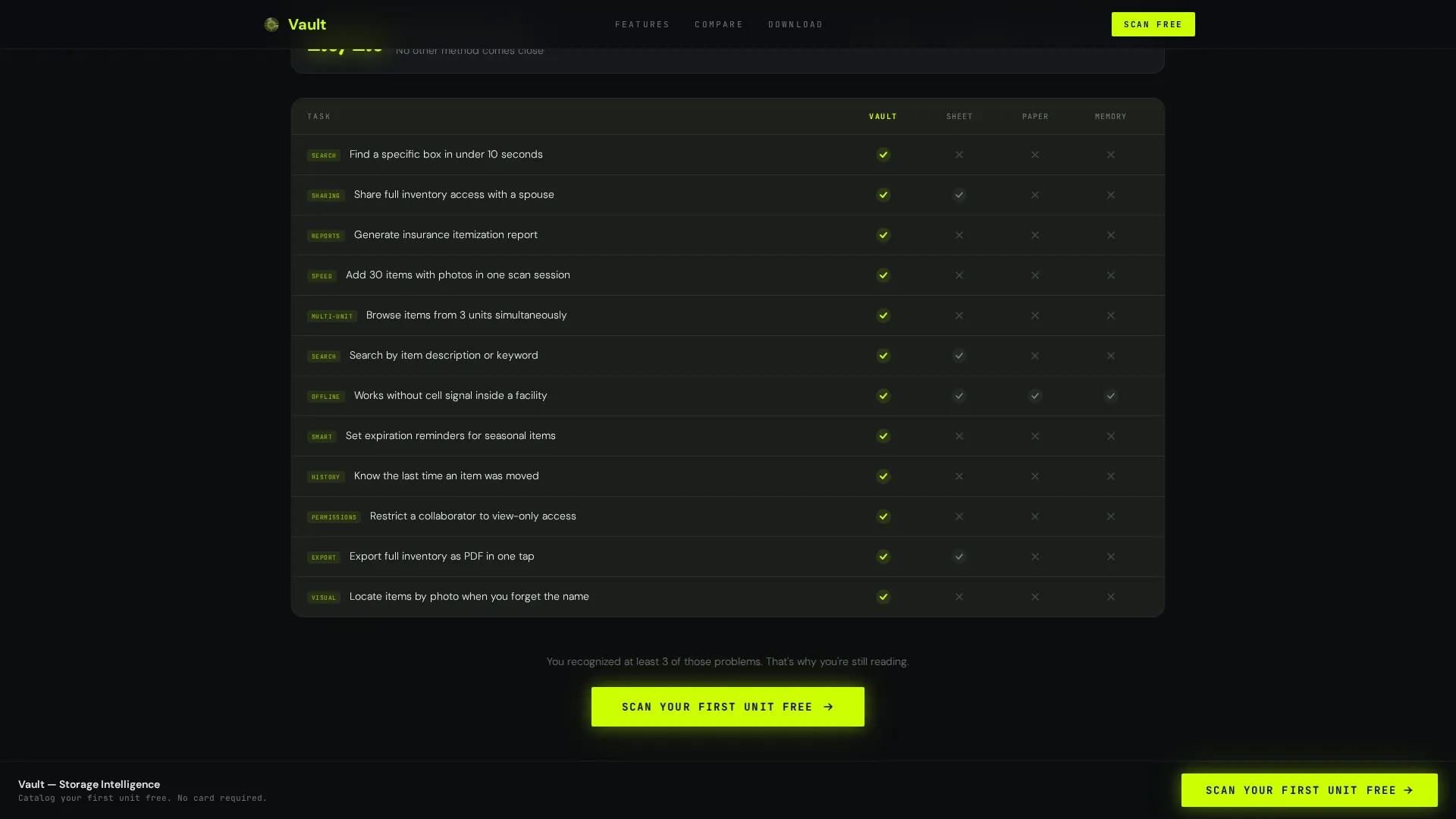 Storage Digital Presence Professional Website Template