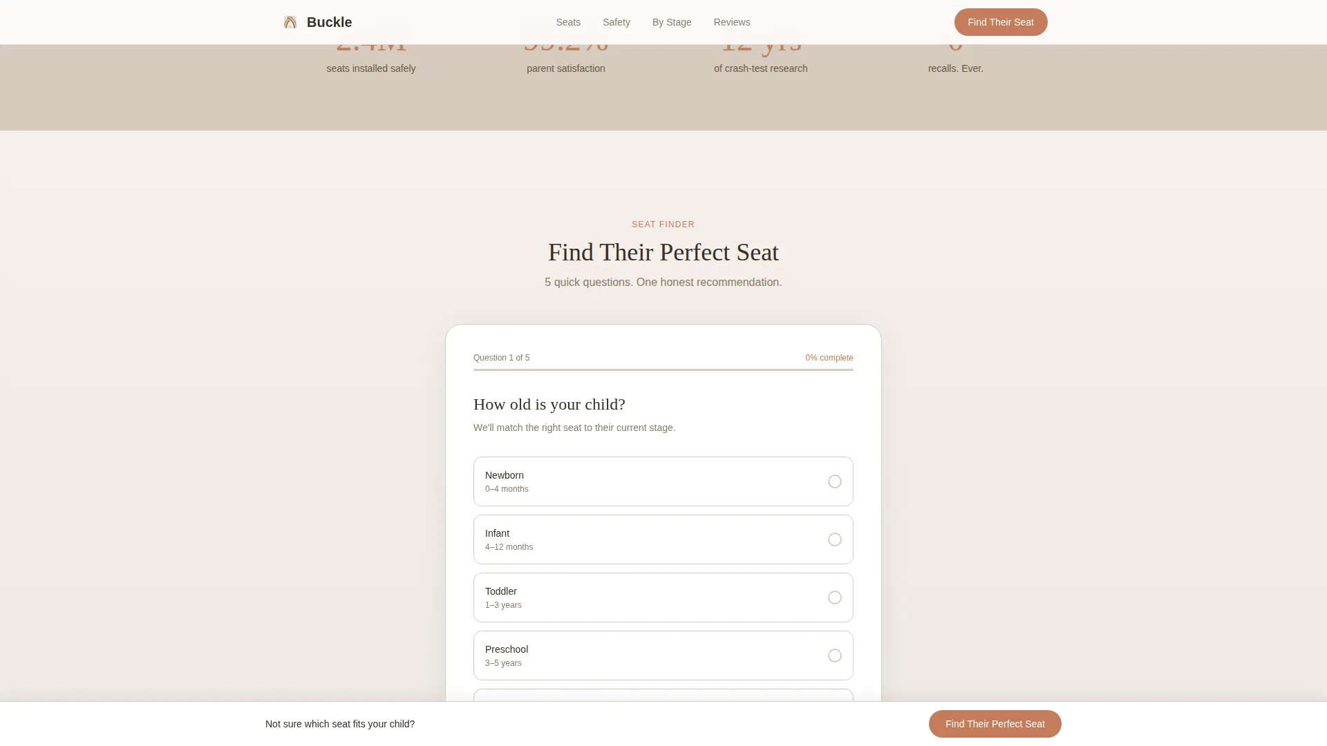 Baby & Nursery Product Blog Website Template