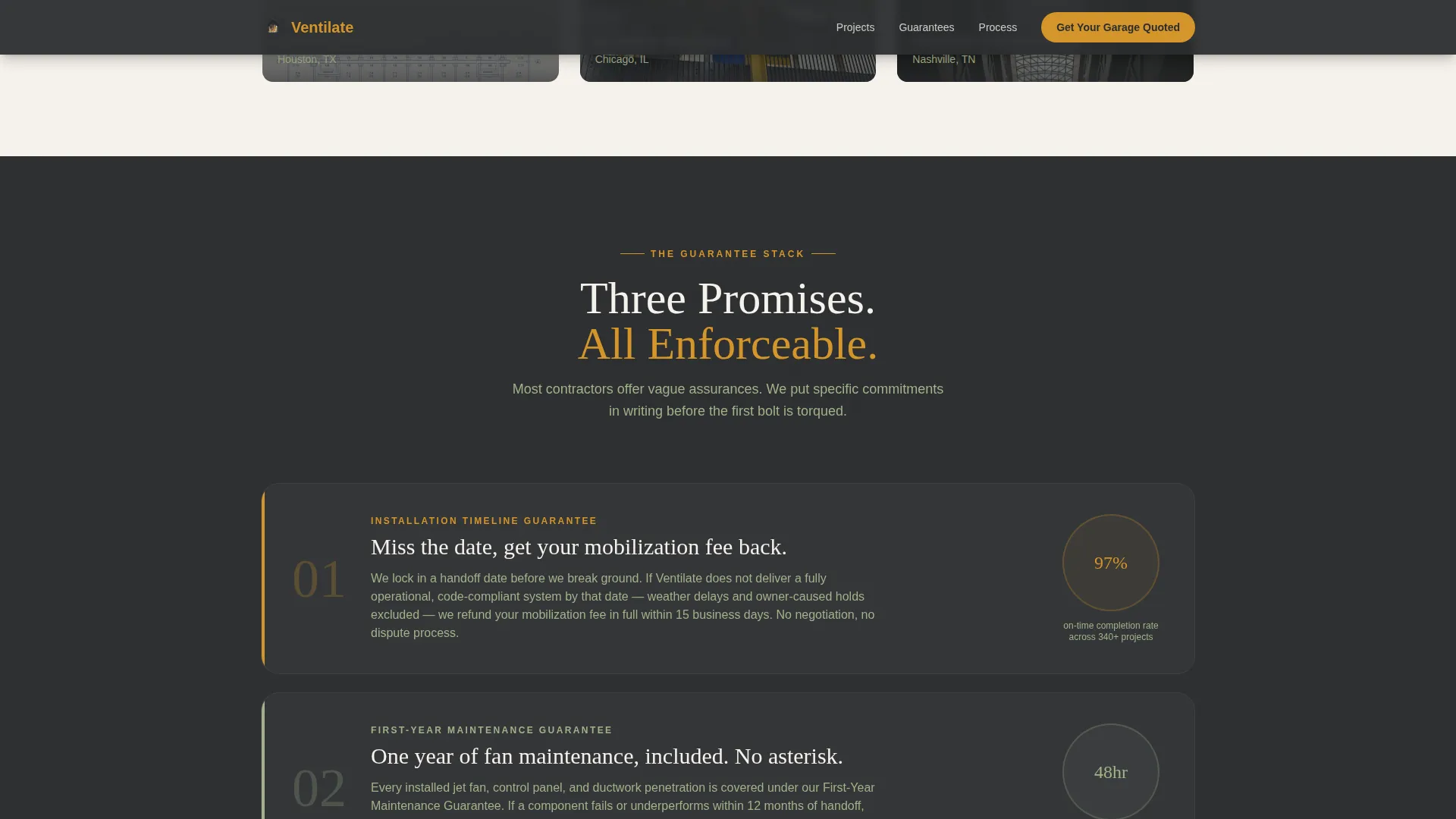 Parking Structure Construction Professional Website Template