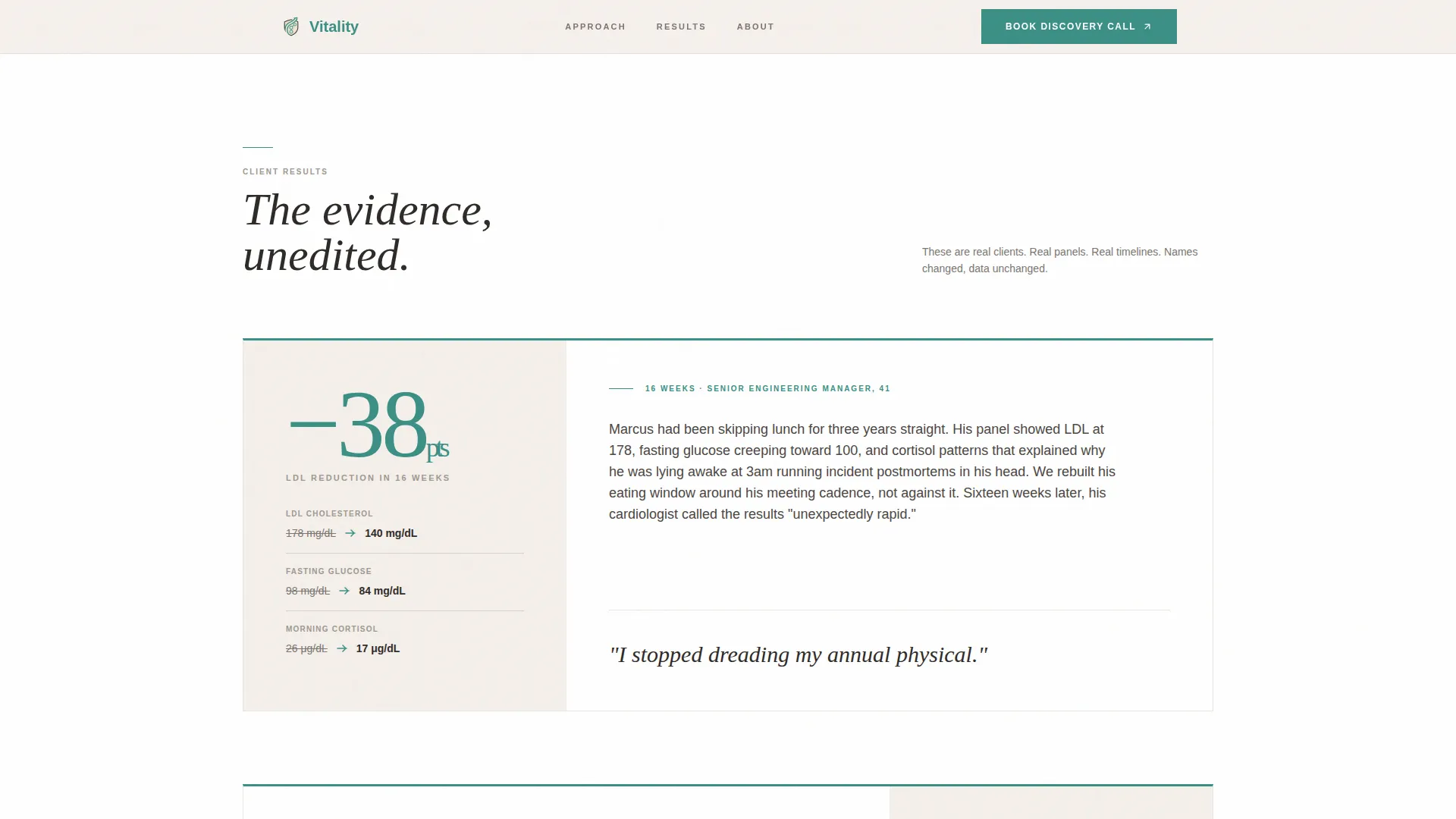 Health Coach Booking Website Template