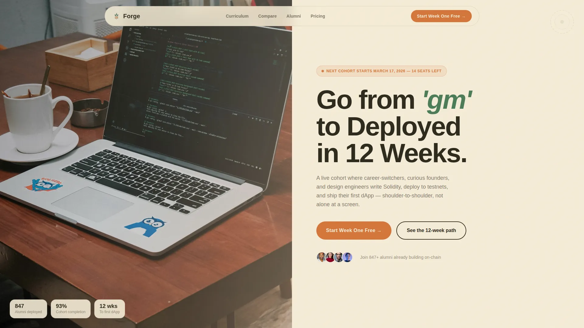 Coding Bootcamp & Tech School Reviews Website Template