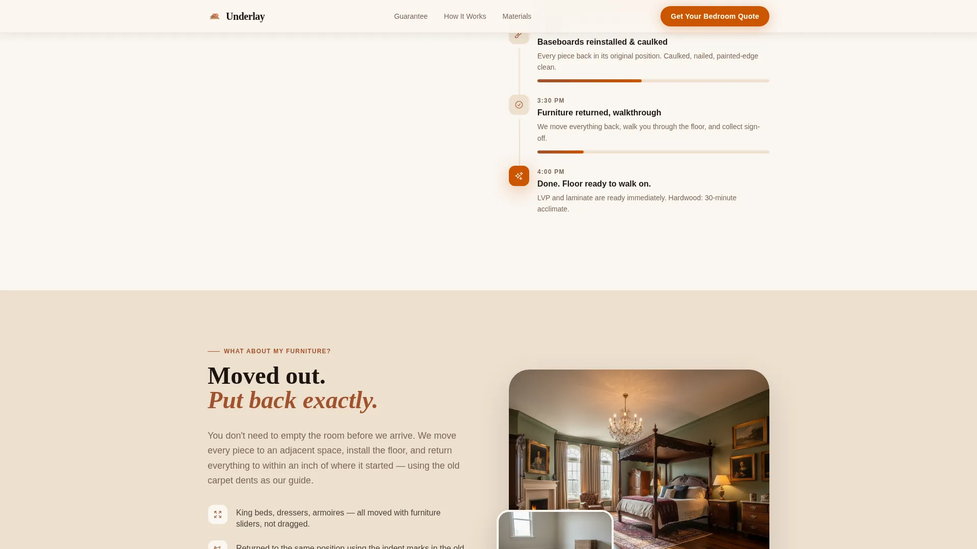 Bedroom Renovation Professional Website Template