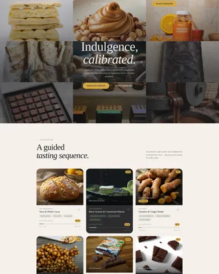 Artisan Confectionery | Free Website Template | Rocket