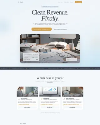Medical & Healthcare Training Portfolio Website Template
