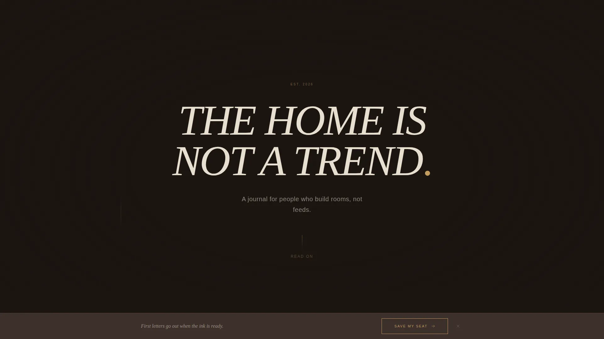 Lifestyle Blog Pre-Launch Website Template