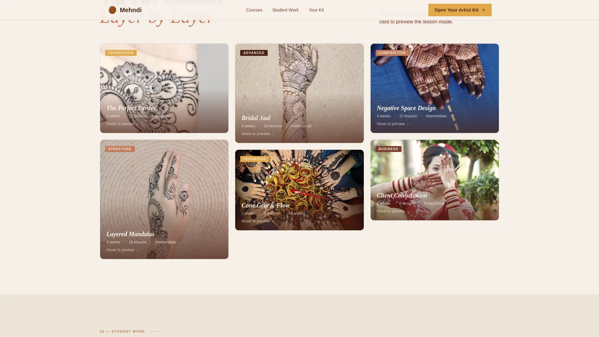 Specialty Beauty Treatments Portfolio Website Template