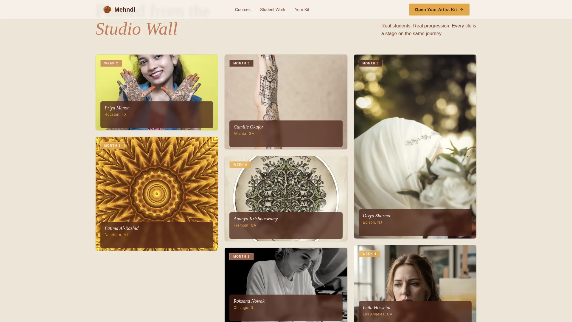 Specialty Beauty Treatments Portfolio Website Template
