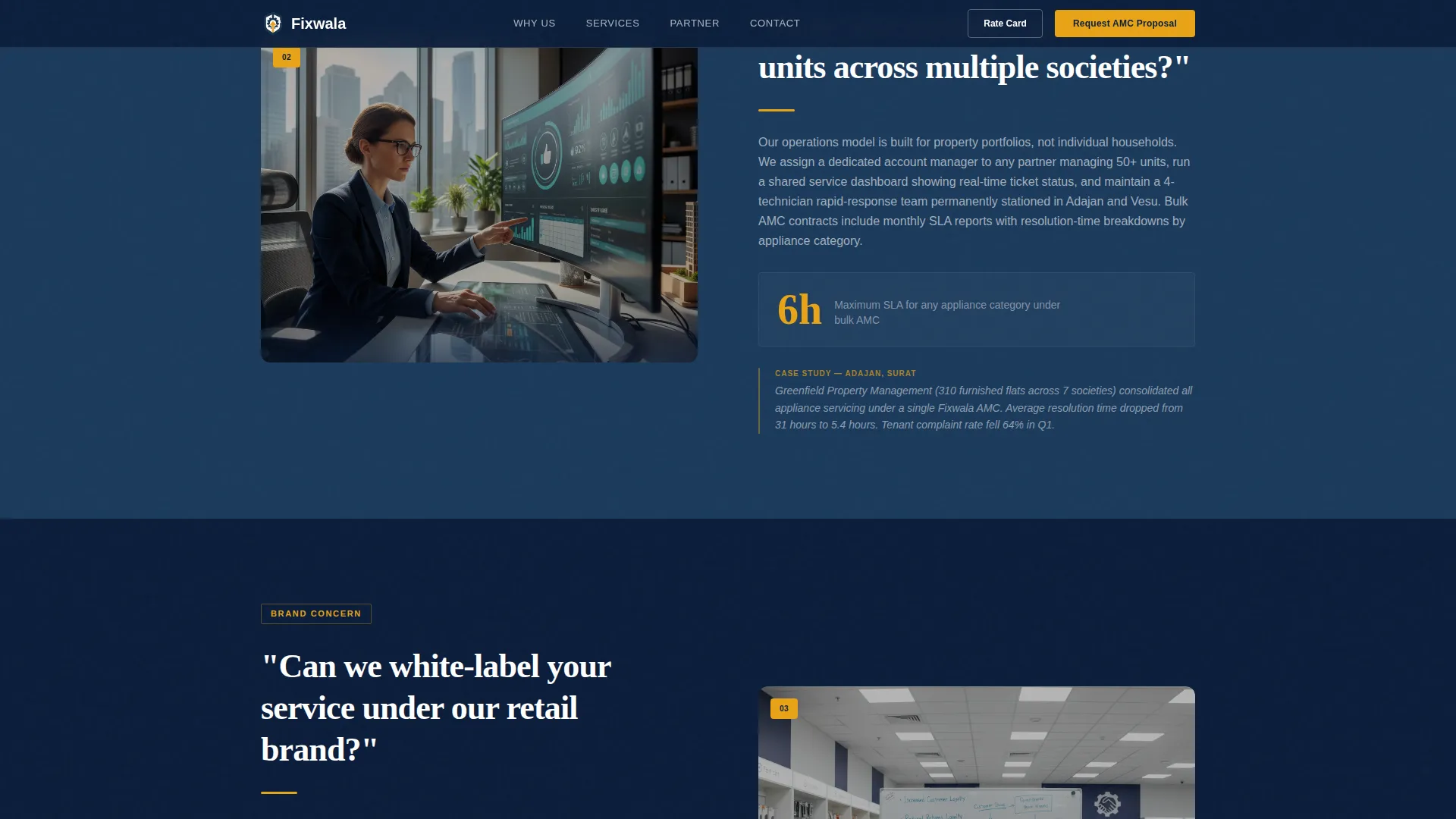 Precision Appliance | Free Website Template | Rocket