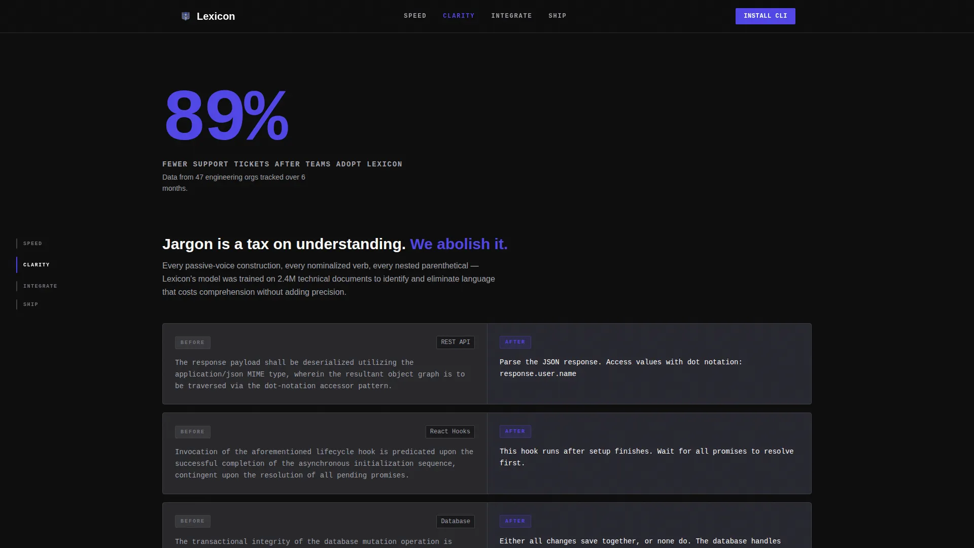 Accessibility Documentation Professional Website Template