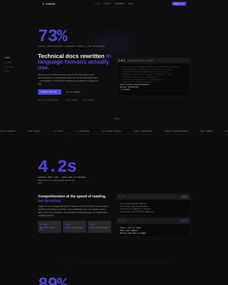 Accessibility Documentation Professional Website Template