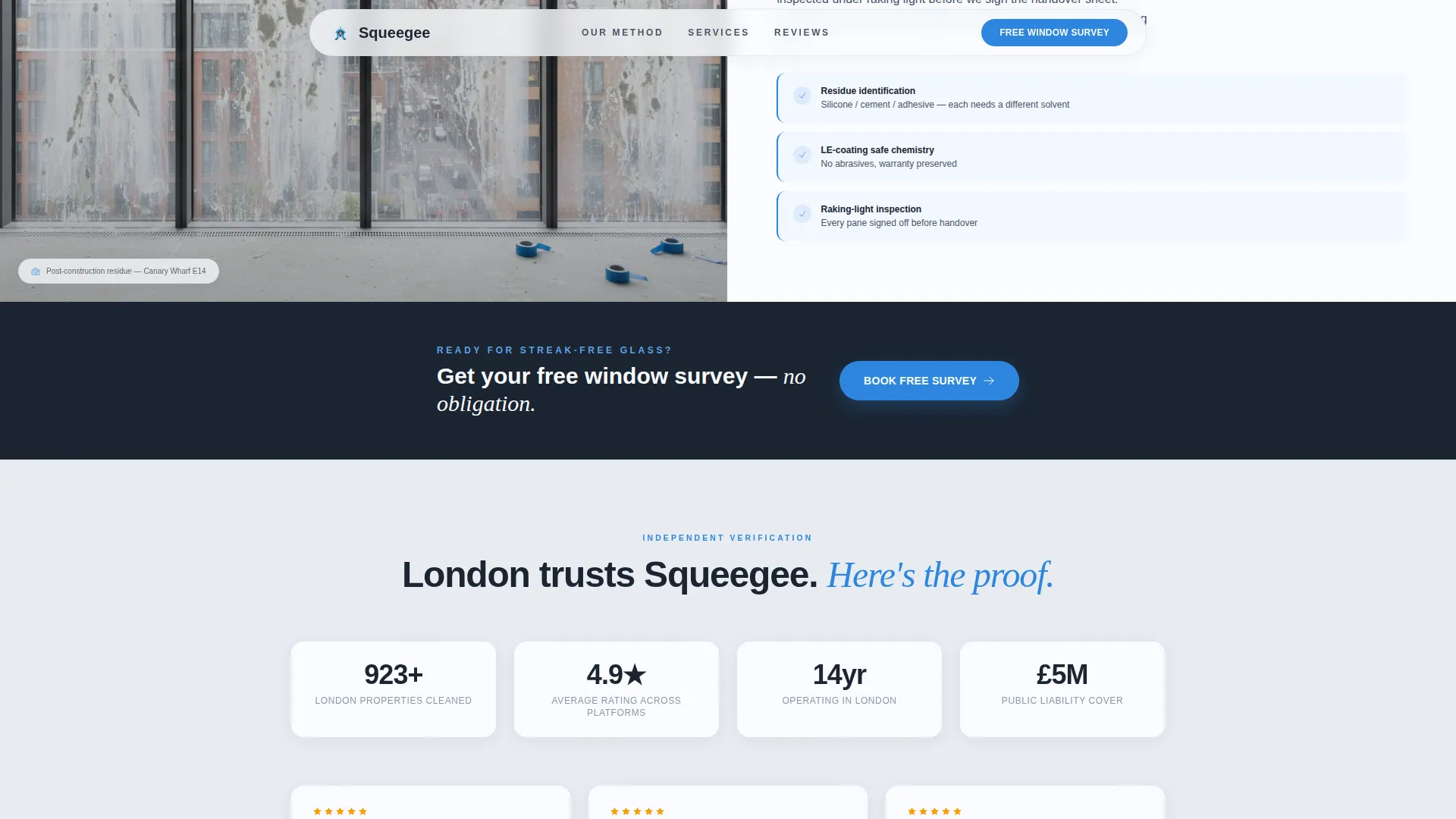 Spotless Windowcleaning | Free Website Template | Rocket