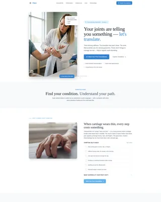 Rheumatologist Appointment Booking Landing Page