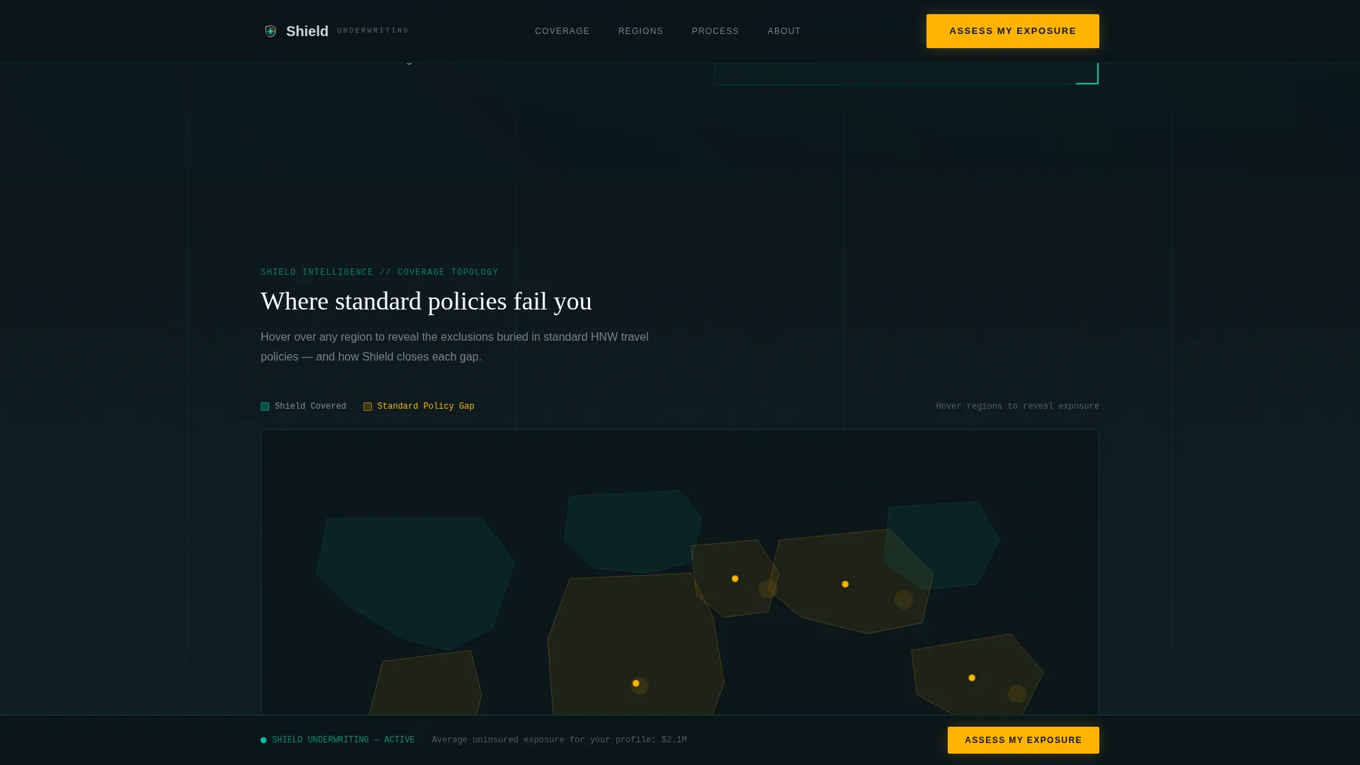 High Net Worth Individual Insurance Booking Website Template