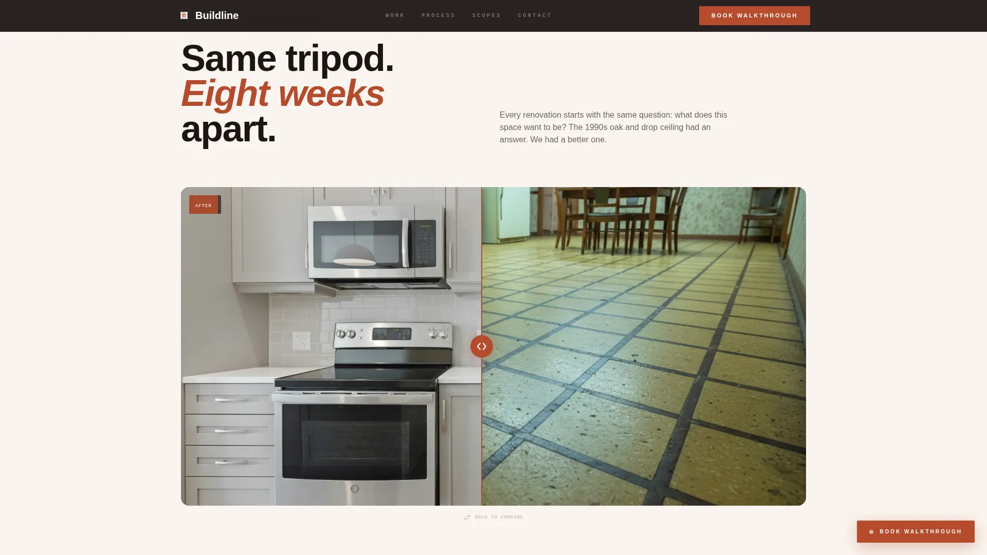 Townhouse & Condo Construction Booking Website Template