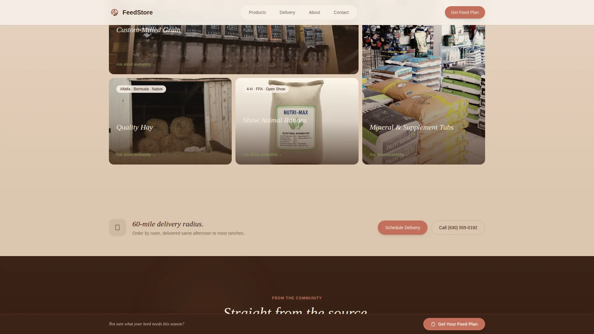 Livestock & Farm Animal Reviews Website Template