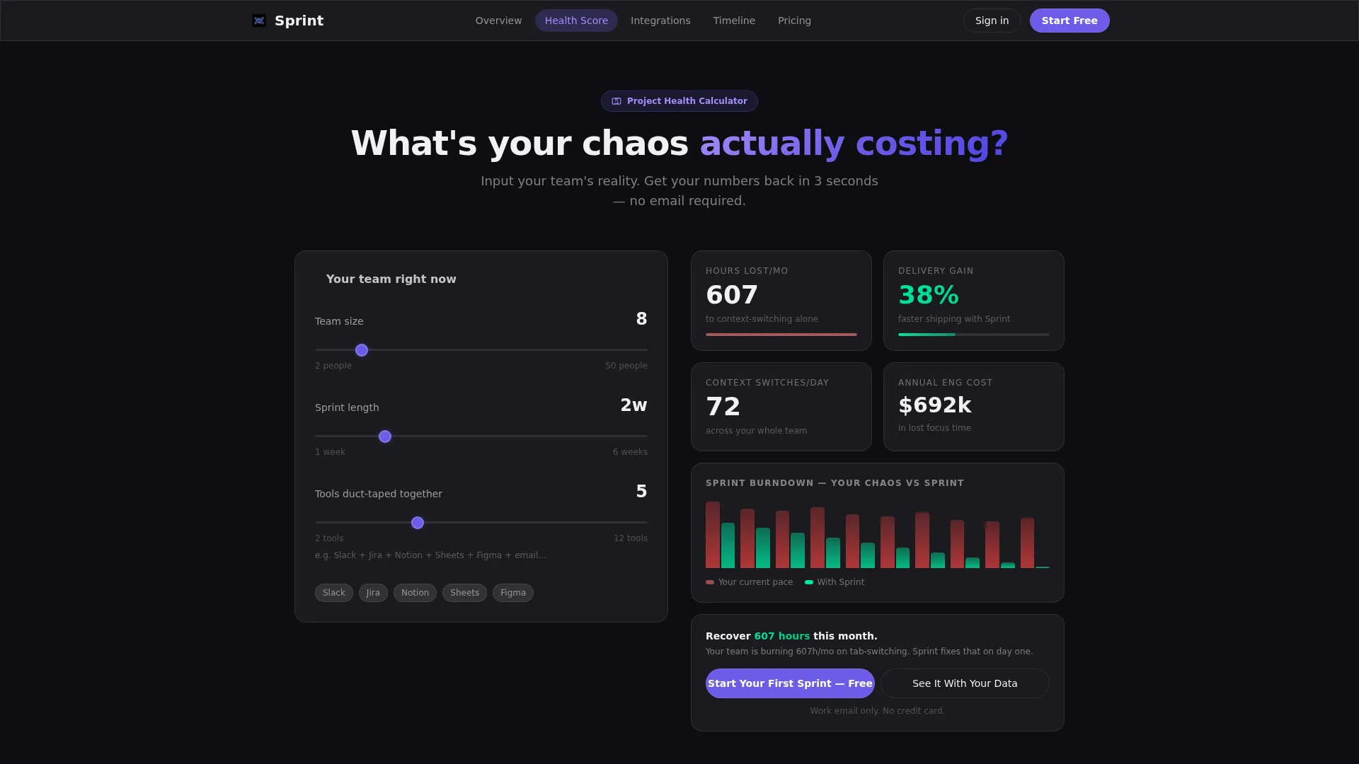 Software & SaaS Pricing Website Template