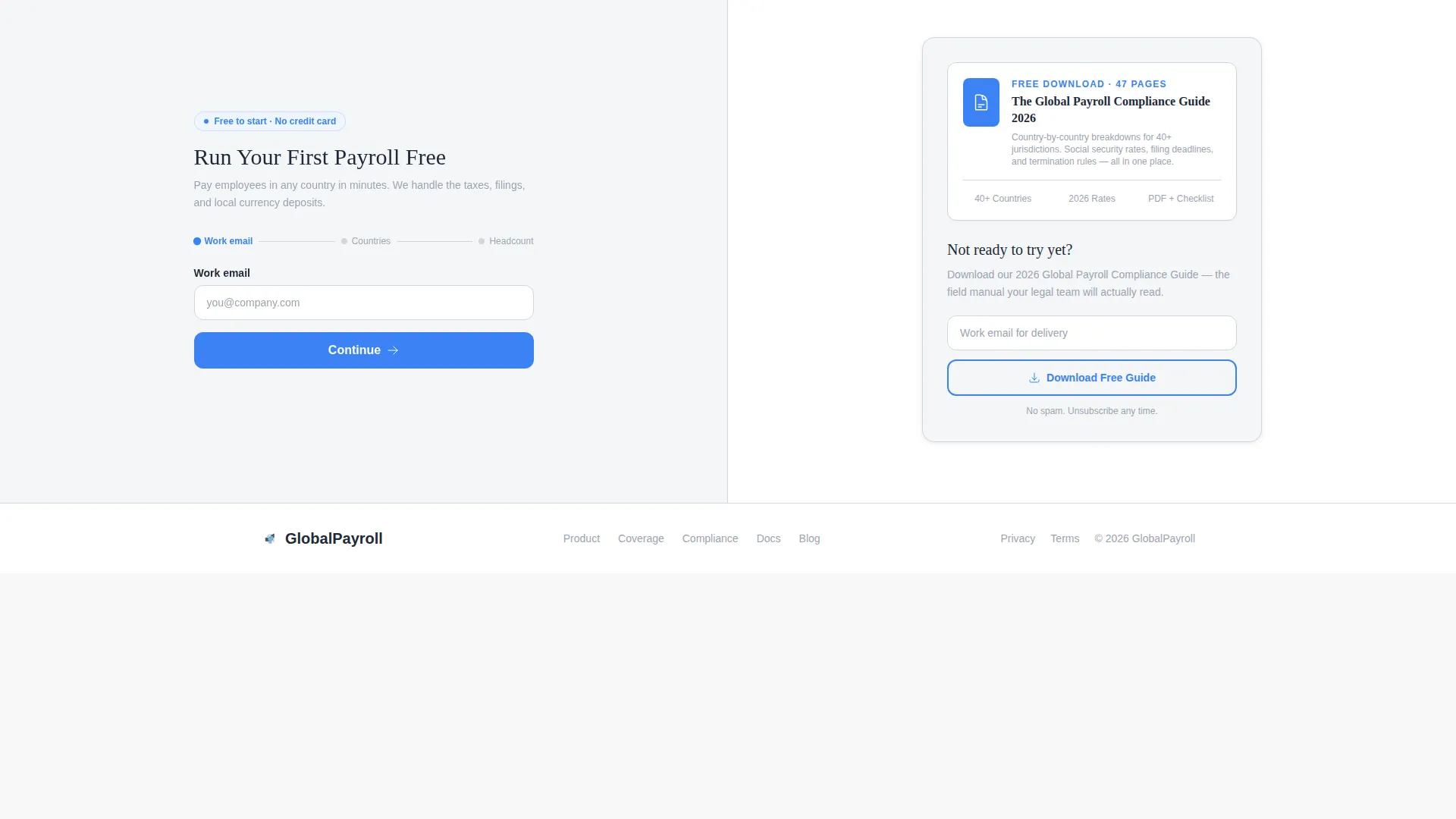 Payroll & Benefits Platform Reviews Website Template