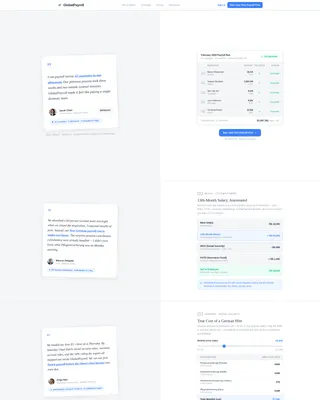 Payroll & Benefits Platform Reviews Website Template