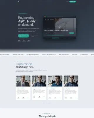 Engineering Education Education Website Template