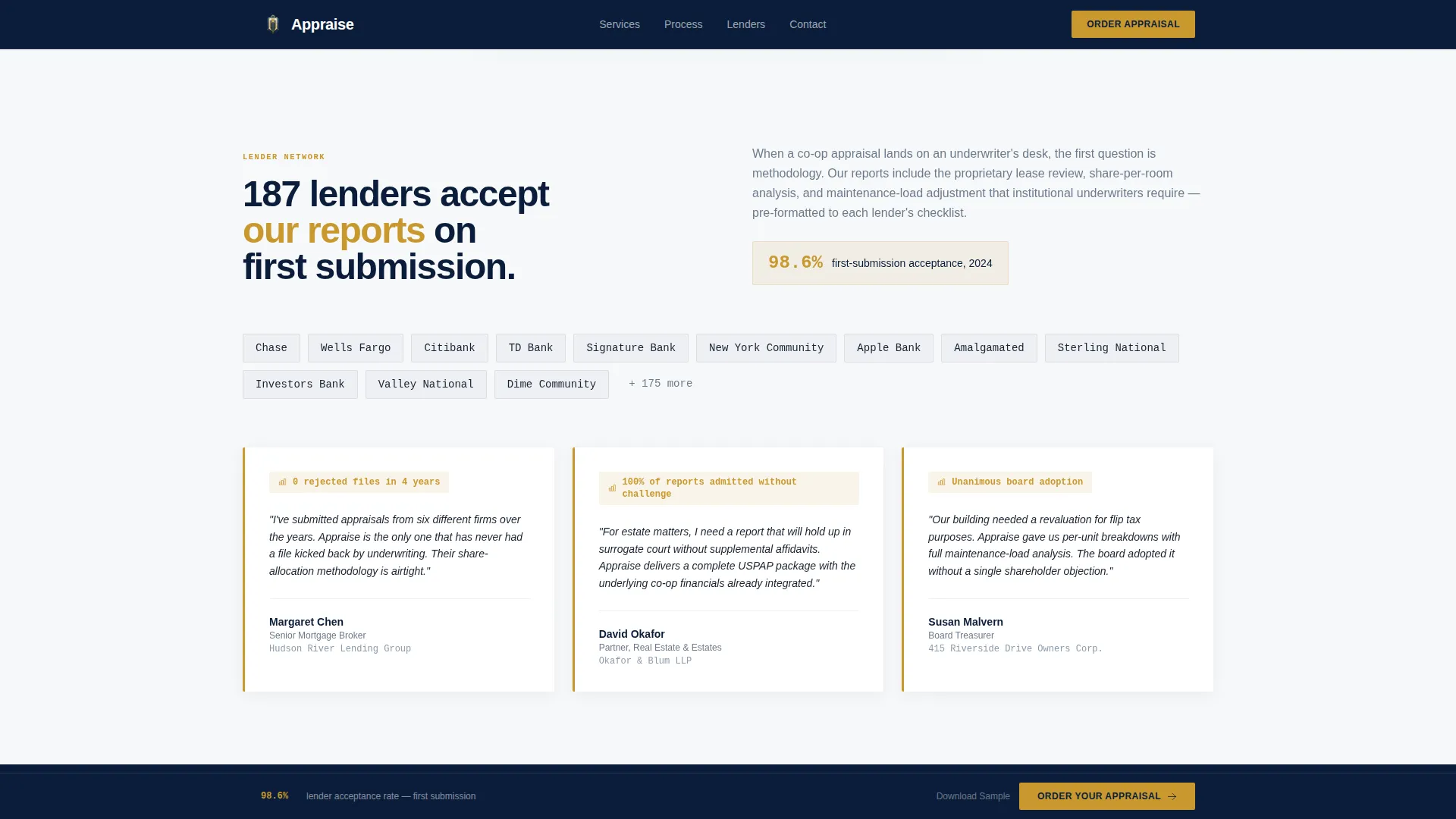 Co-op Housing Real Estate Professional Website Template