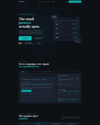 Law Firm Email Marketing Directory Website Template