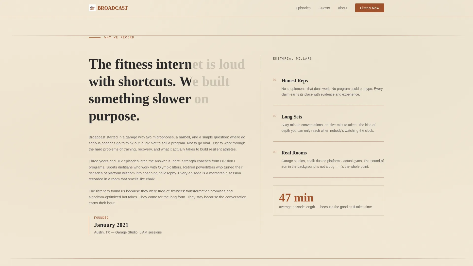 Fitness Blog & Media Reviews Website Template
