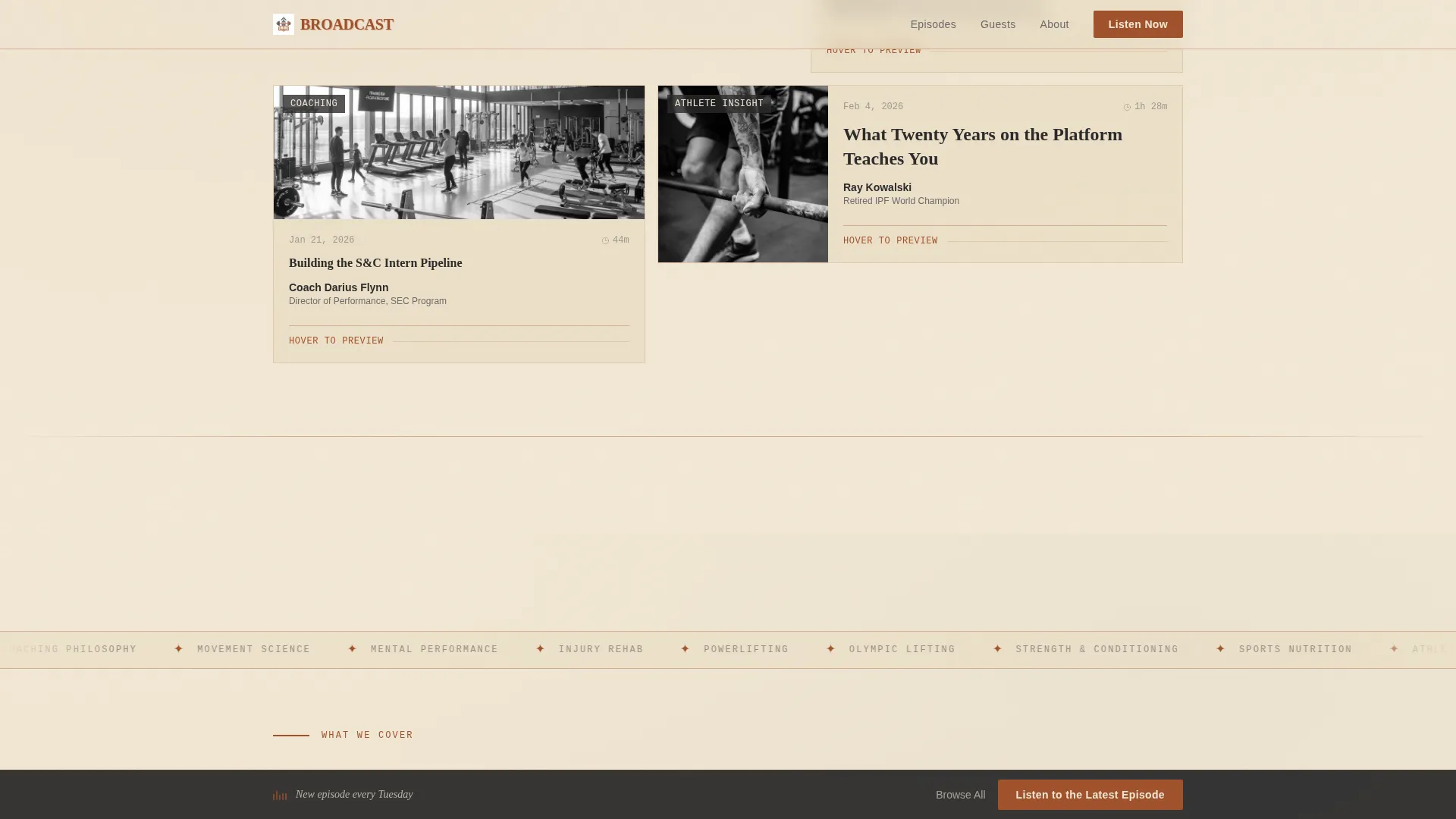 Fitness Blog & Media Reviews Website Template