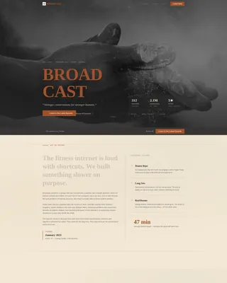 Fitness Blog & Media Reviews Website Template