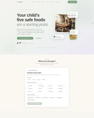 Autism Spectrum Care Cost Calculator Website Template