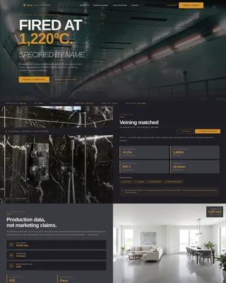 Ceramics & Glass Manufacturing Blog Website Template