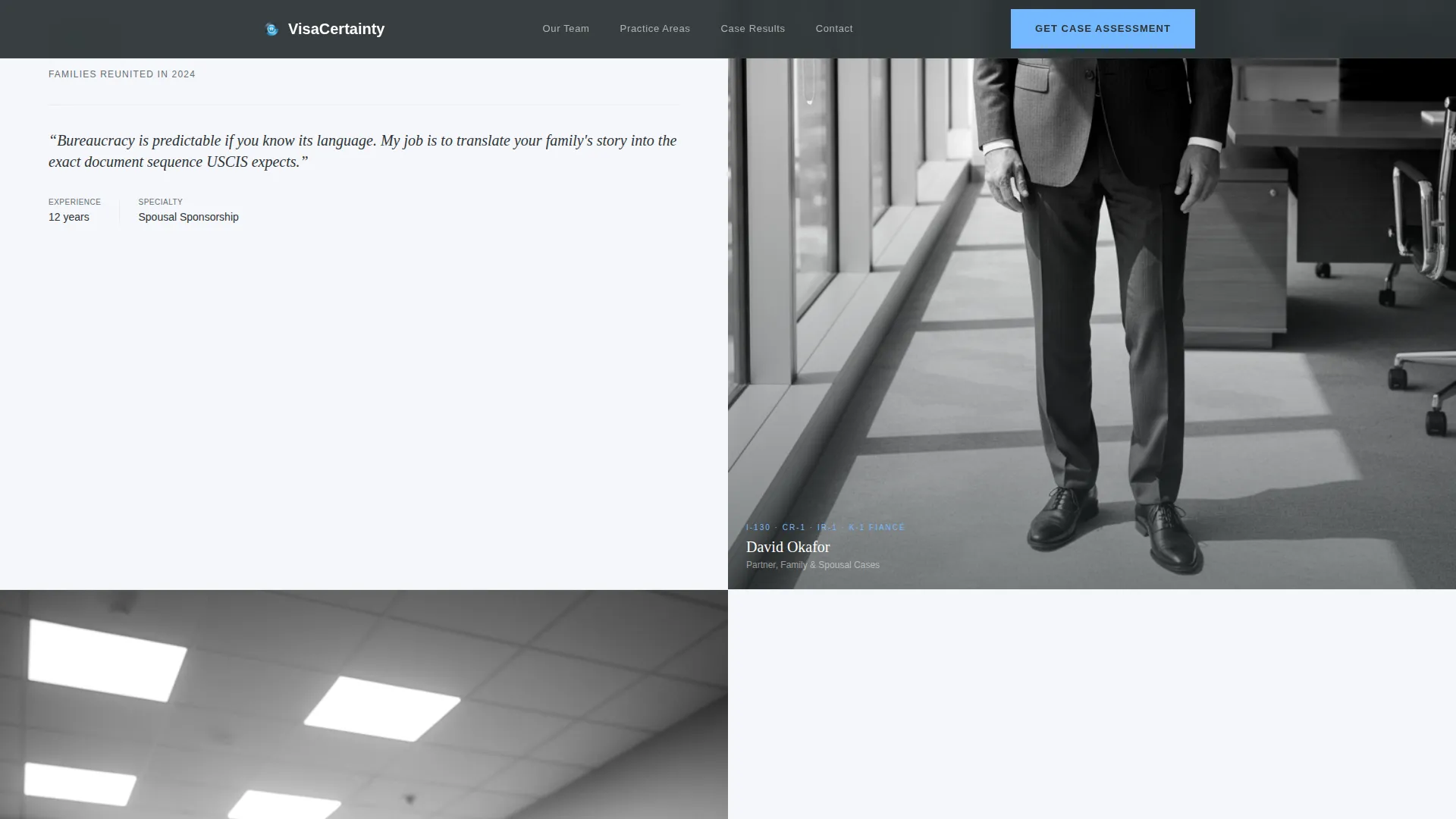Immigration Consultant Professional Website Template