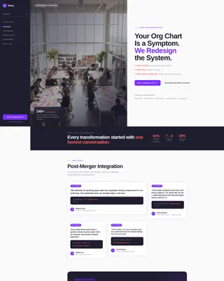 Precision Organizationaldesign | Free Website Template | Rocket