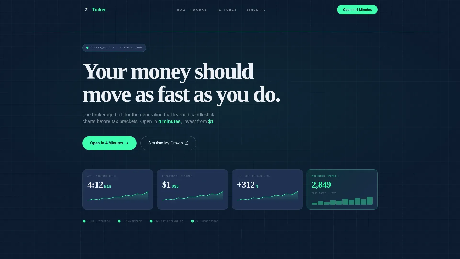 Gen Z Finance Specialist Professional Website Template
