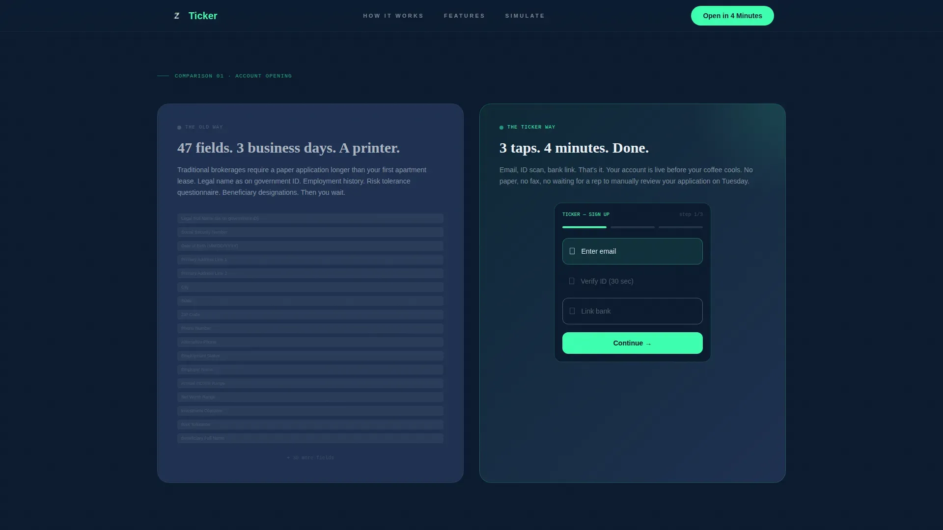 Gen Z Finance Specialist Professional Website Template