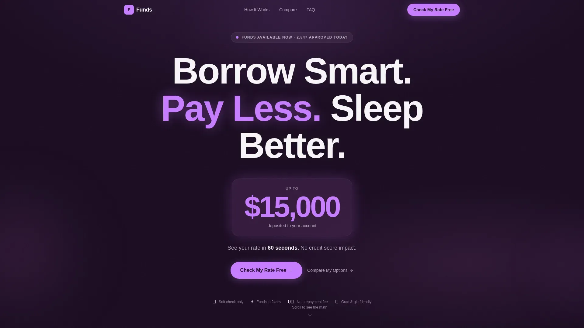Gen Z Finance Professional Website Template
