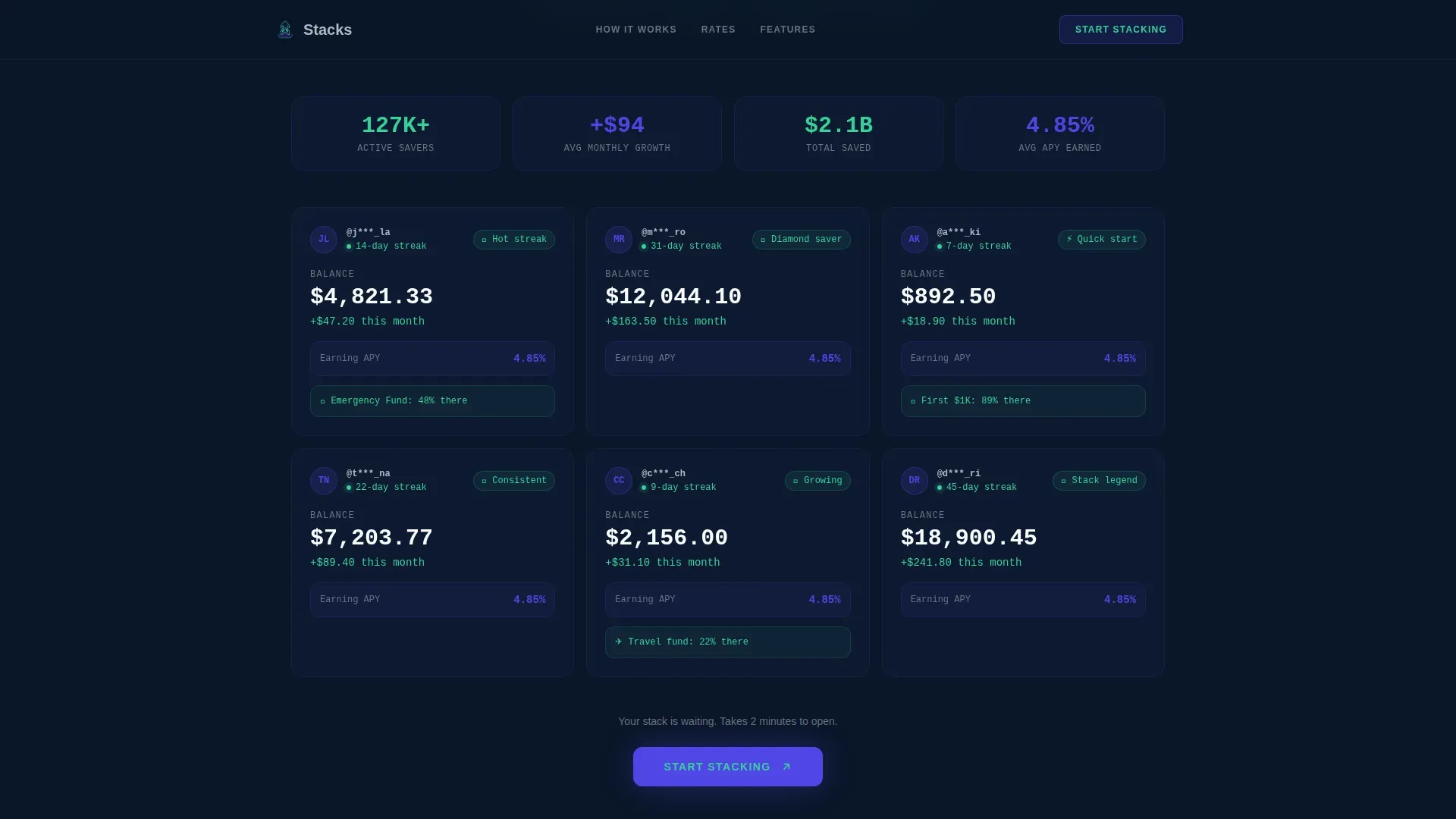 Gen Z Finance Cost Calculator Website Template