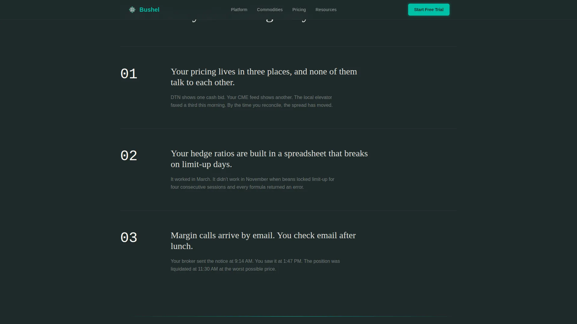 Commodity & Forex Trading Professional Website Template