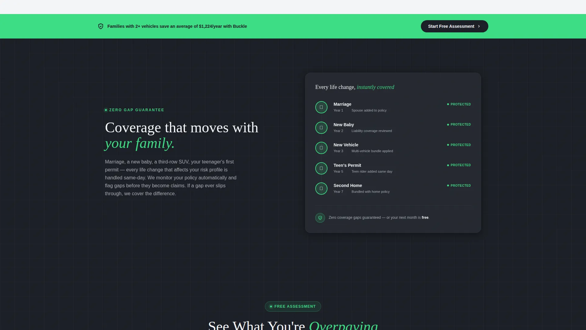 Growing Family Insurance Professional Website Template