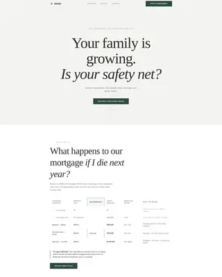 Growing Family Insurance Professional Website Template