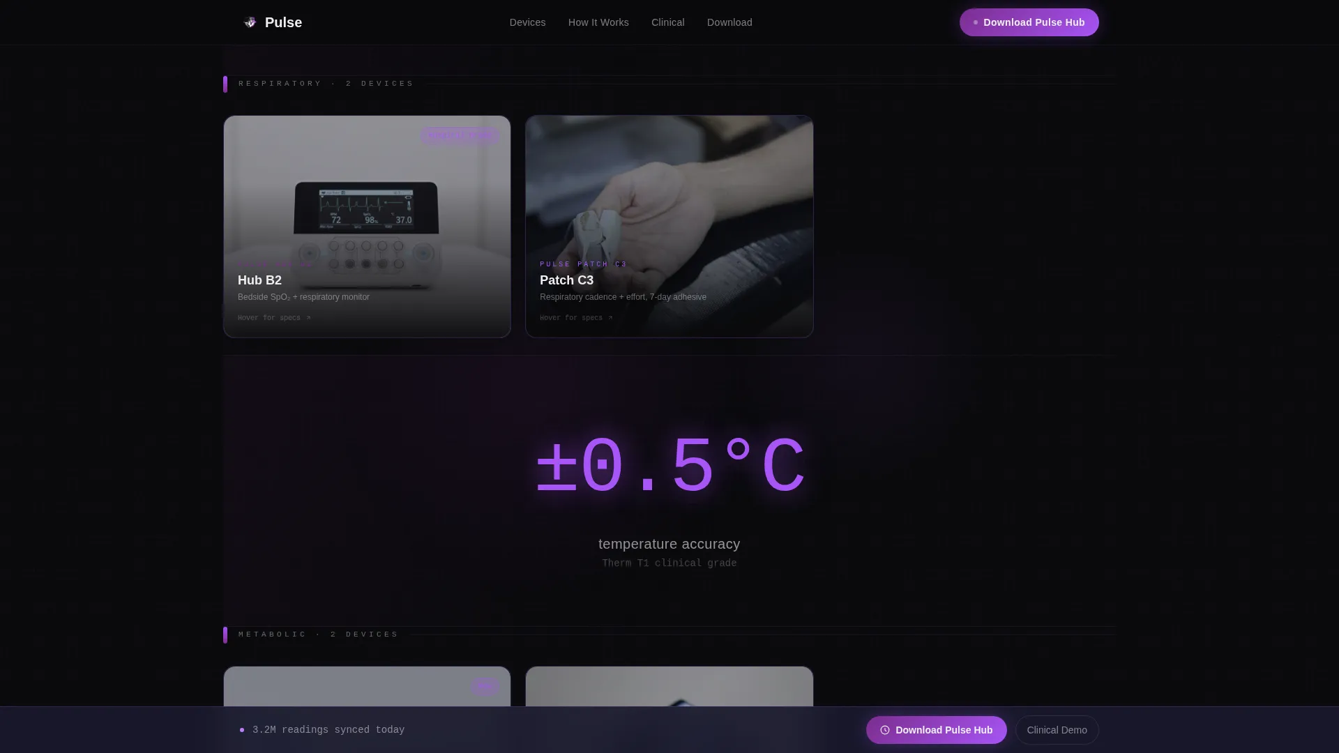 IoT & Hardware Professional Website Template