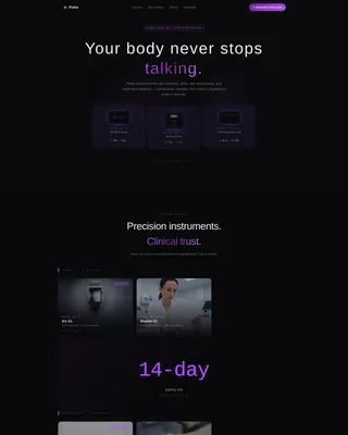 IoT & Hardware Professional Website Template