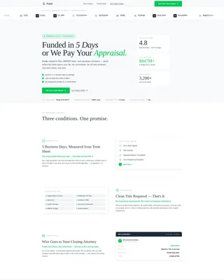 Alternative Lending & Finance Reviews Website Template