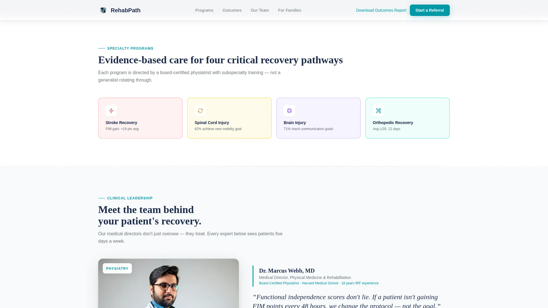 Hospital & Health System Professional Website Template