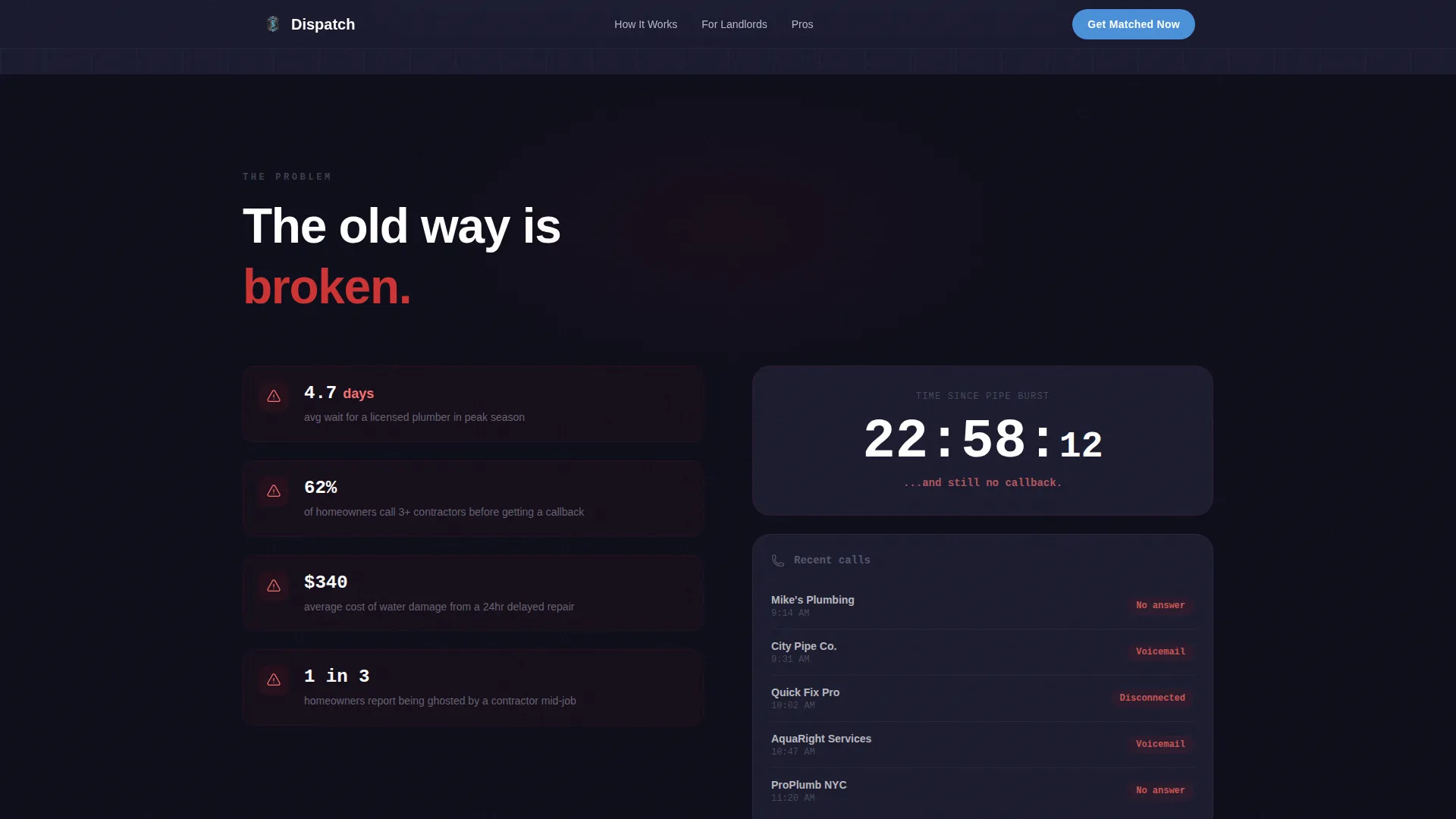 Home Services Email Marketing Cost Calculator Website Template