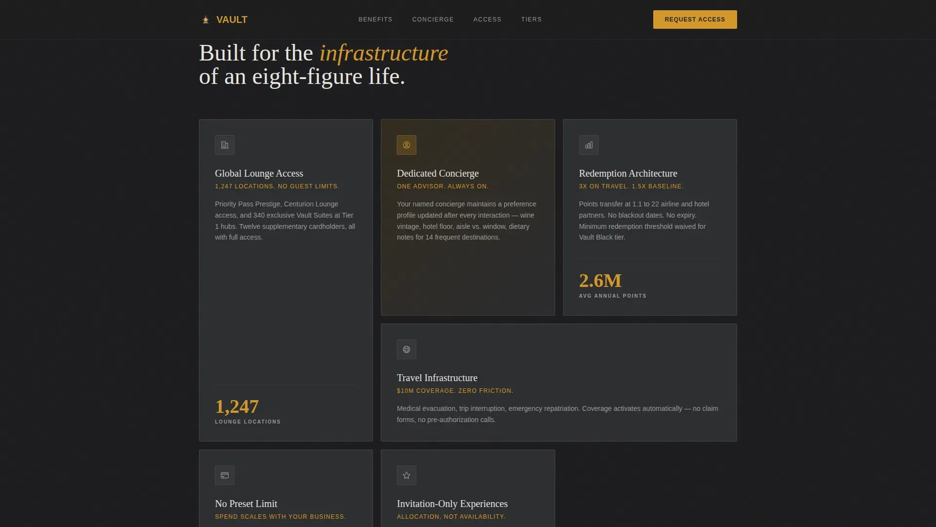 High Net Worth Finance Professional Website Template