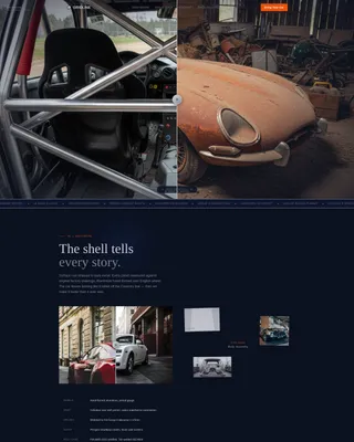 Motorsport & Racing Booking Website Template